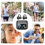 Wireless Earbuds Clip On Earbuds - Lightweight On-Ear Earbuds with Ear Hoops, Portable Noise Cancelling Headphones for Music Phone Calls, Exercise, Travel | Spor Headset - Image 4