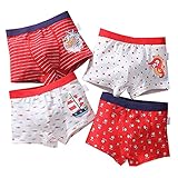 baiya biancheria intima delle ragazzi in cotone,boxer intimo bambino mutande per bambini da 2 a 16 anni confezione da 4 (a,x-130cm)