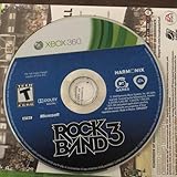 Harmonix OFFICIAL Rock Band 1 Wired Fender Stratocaster Guitar Controller for Xbox 360, Black