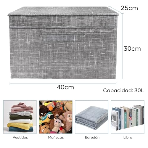 Mejores comprativas On-line Cajas organizadoras con tapa listamos los 10 mejores. 26 Imagen adicional