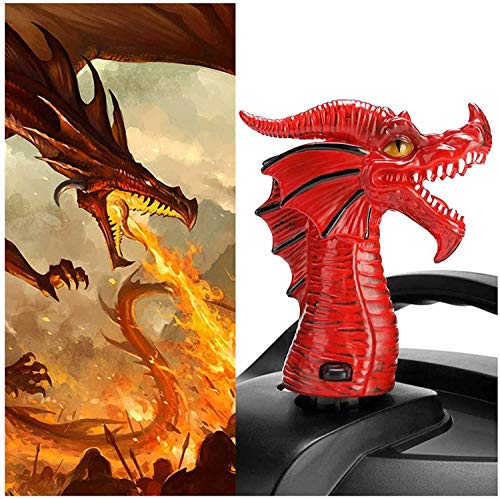 Fire-breathing Dragon Steam Release Diverter Tool for Pressure Cooker Kitchen,Steam Release Accessory for Pressure Cooker,Cupboards/Cabinets Savior (Red Dragon)