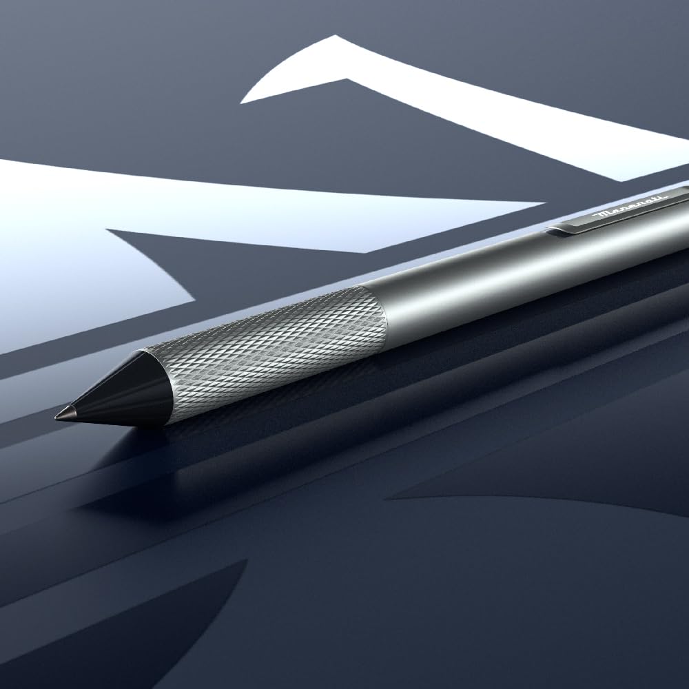 Pininfarina Slider Maserati Edition | Penna a sfera in alluminio di lusso | Strumento di scrittura progettato con precisione | Regalo perfetto per appassionati e dirigenti automobilistici