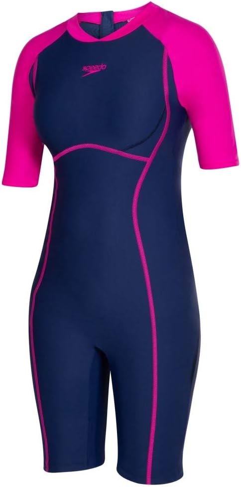 Speedo Women's Endurance Essential Splice Kneesuit Swimwear - &