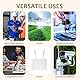 LTE Antenne Externe Antenne 4G LTE SMA Male 10dBi, Omnidirektionale Antenne mit SMA Stecker, 2Pcs WiFi pc Antenne für LTE Router, Modem, Mobile Gateway, Kamera, Home Phone, Signalverstärker