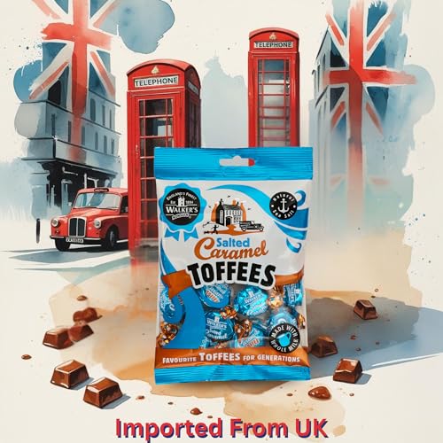 Walkers' Nonsuch Salted Caramel Toffees | with Butter & Whole Milk | Imported from the UK | Traditional British Candy | Individually Twist Wrapped Toffee | 5.29 Oz (150g) - image 5