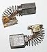 Motor Brush Set, 5/16 In L, 9/16 In W, Pk2