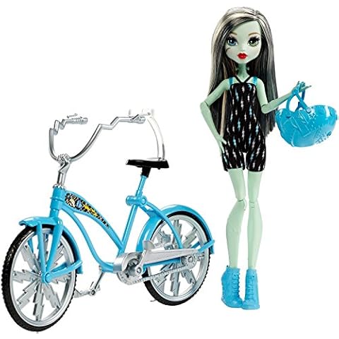 Monster High Boltin' Bicycle Frankie Stein Doll Cover