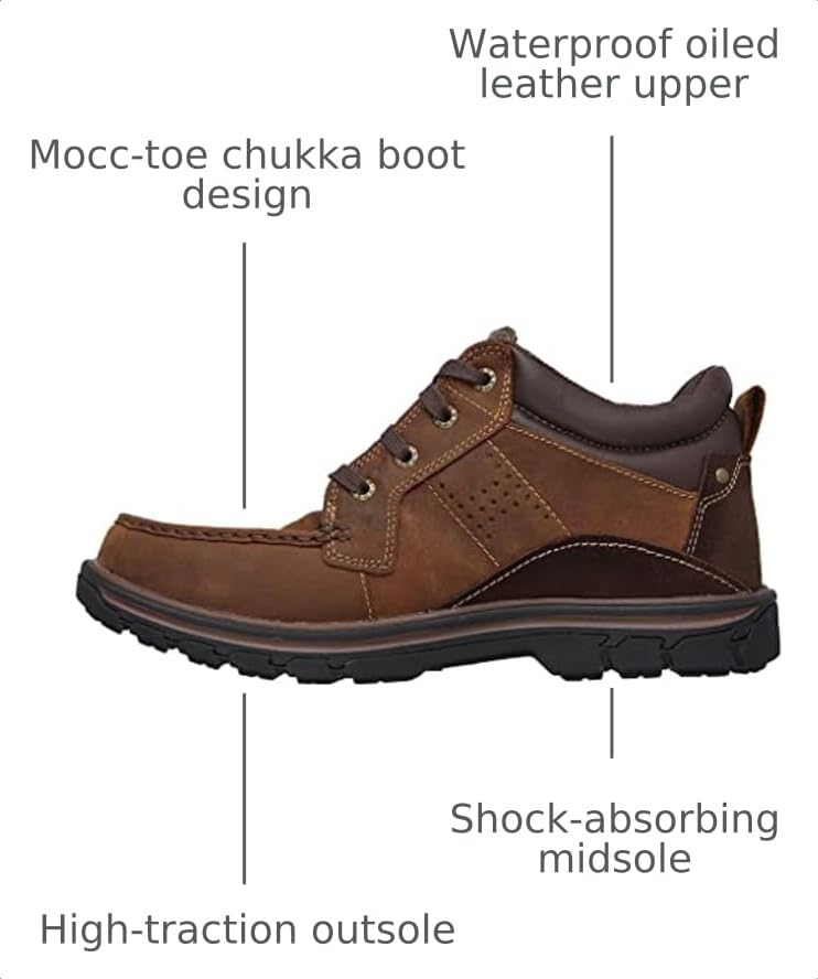 Image of Skechers Men's Segment Melego Ankle Bootie