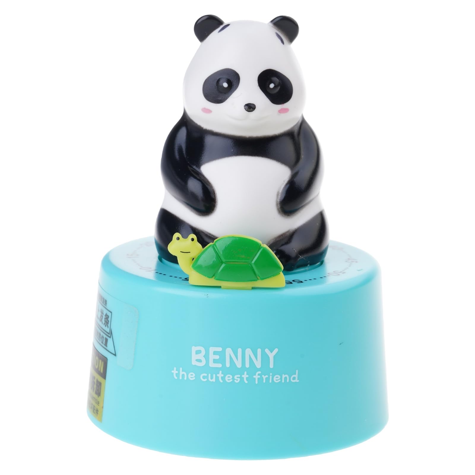 carotoe Household Kitchen Timer Cute Panda Cooking Baking Timers Mechanical Countdown Alarm Clock Time Management Tool Kitchen Retro Timer