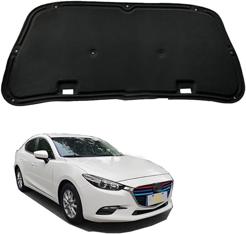 Tapis d'isolation moteur Mazda 3 pour capot avant de 2014 à 2021