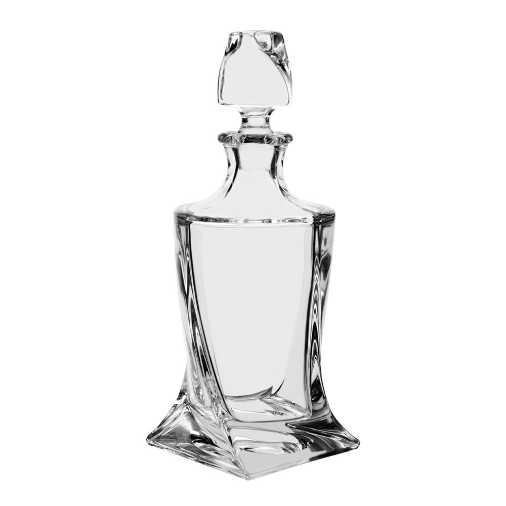 Red Vanilla Quadro Decanter, 770ml, 1, Clear