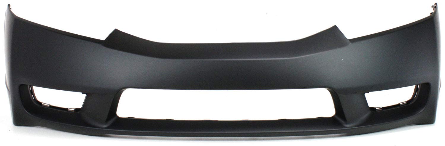Garage-Pro, Bumper Cover Kit Compatible With Honda Civic 2009-2011, Primed, Sedan, With Fog Light Holes