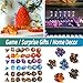 DND Dice Set (7 Pieces) and 3D Printed Dragon Egg,Fidget Toys,Surprise Dragon Egg and Polyhedral Dice Set with Gift Box,Playing Game with Dragon Eggs for RPG DND MTG