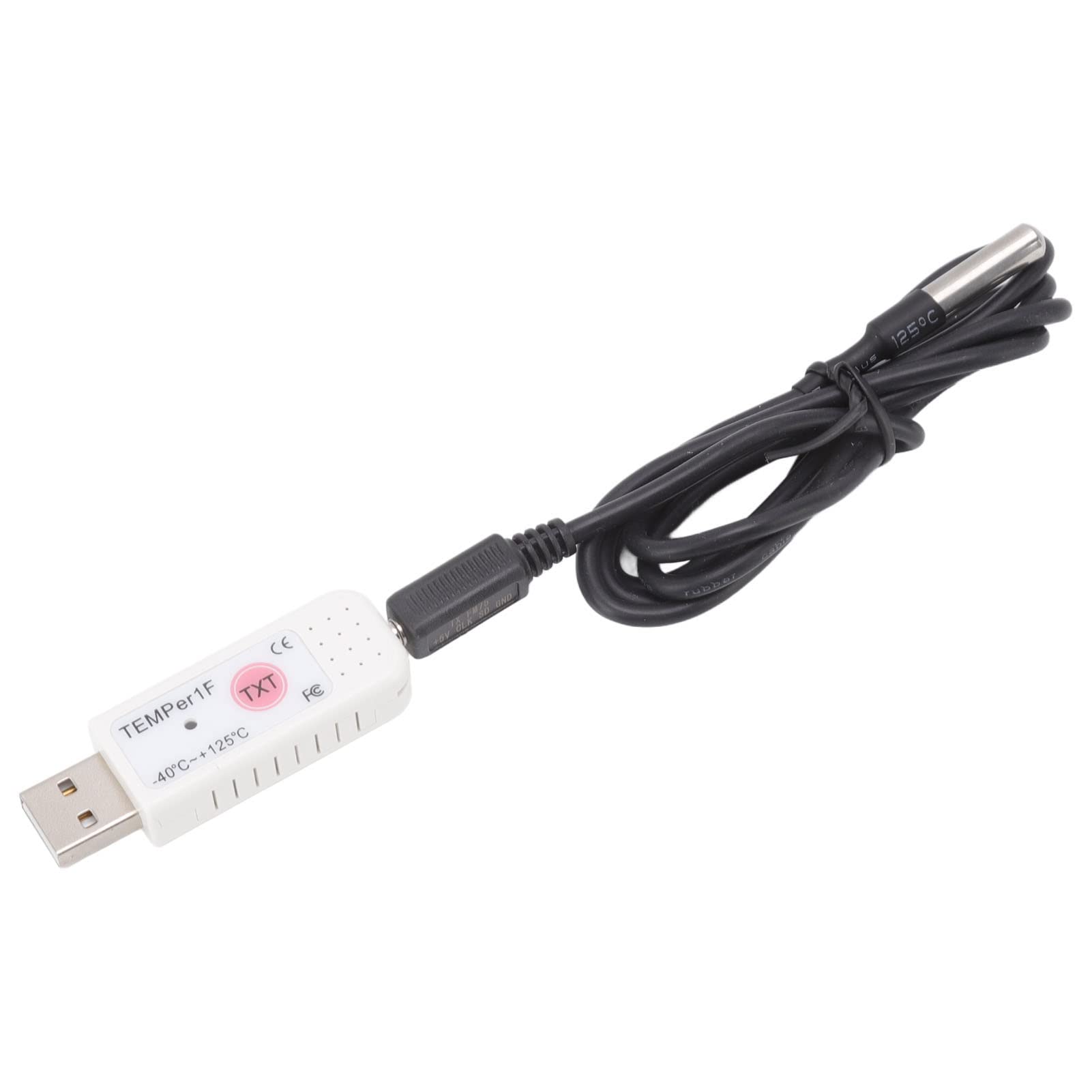 CFTGIW USB Temperature Humidity Meter PC Laptop USB Sensor Thermometer Temper Curve Display The Actual Time Temperature is Converted Right Into a Curve and Huge Variety of