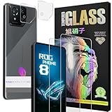対応 ASUS ROG Phone 8 / ASUS ROG Phone 8 Pro ガラスフイルム 【2+2 枚セット-国産旭硝子】 rog phone8 / phone8pro ガラスフィルム 2枚 + レンズ保護フィルム 2枚 ROG Phone 8 Pro 液晶 保護フィルム 強化ガラス 【 硬度9H 耐衝撃 飛散防止 超薄 厚さ0.26mm 気泡ゼロ 3D Touch対応 高感度 撥油性 指紋防止 超耐久 ラウンドエッジ加工 】