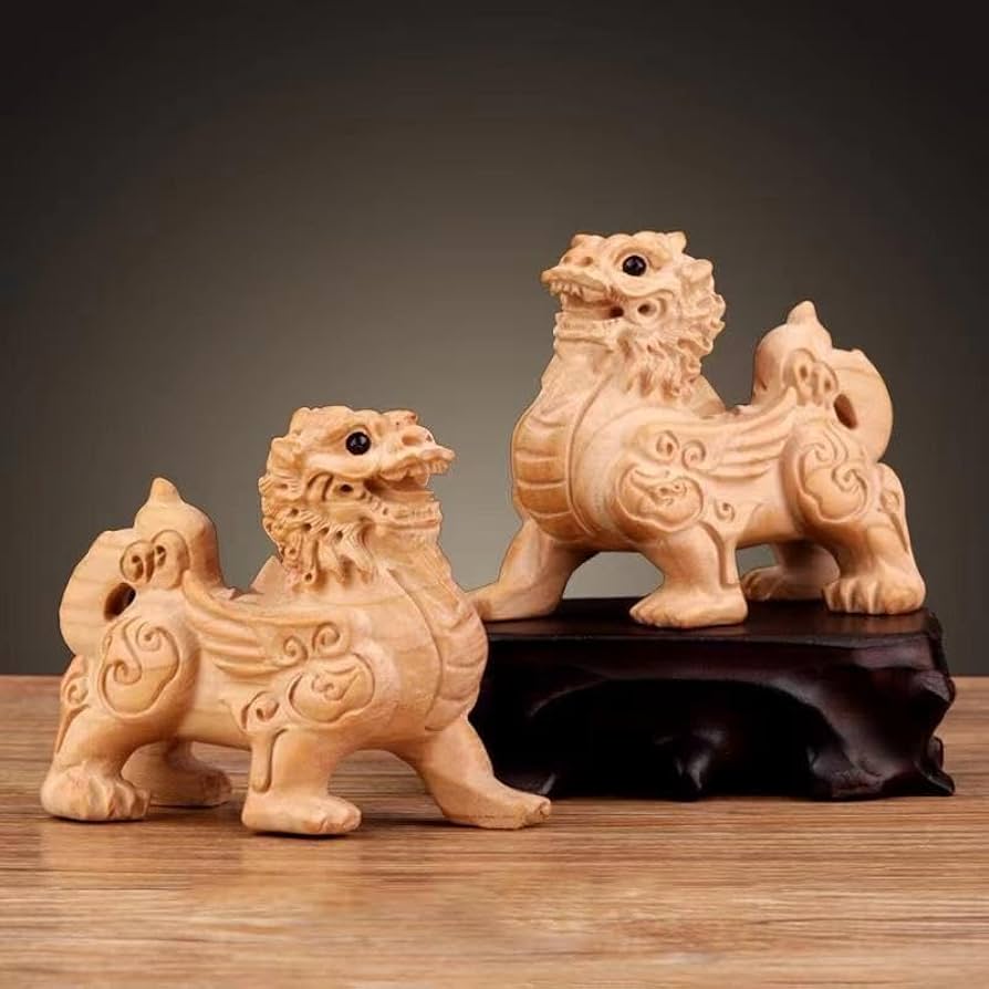 中国 麒麟　置物　f2250410 中国 麒麟 置物 f2250410 - メルカリ