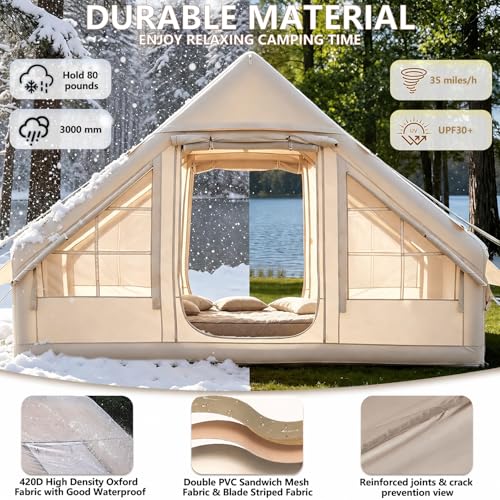 Gouyu 4-6 Person Inflatable Blow Up Tent