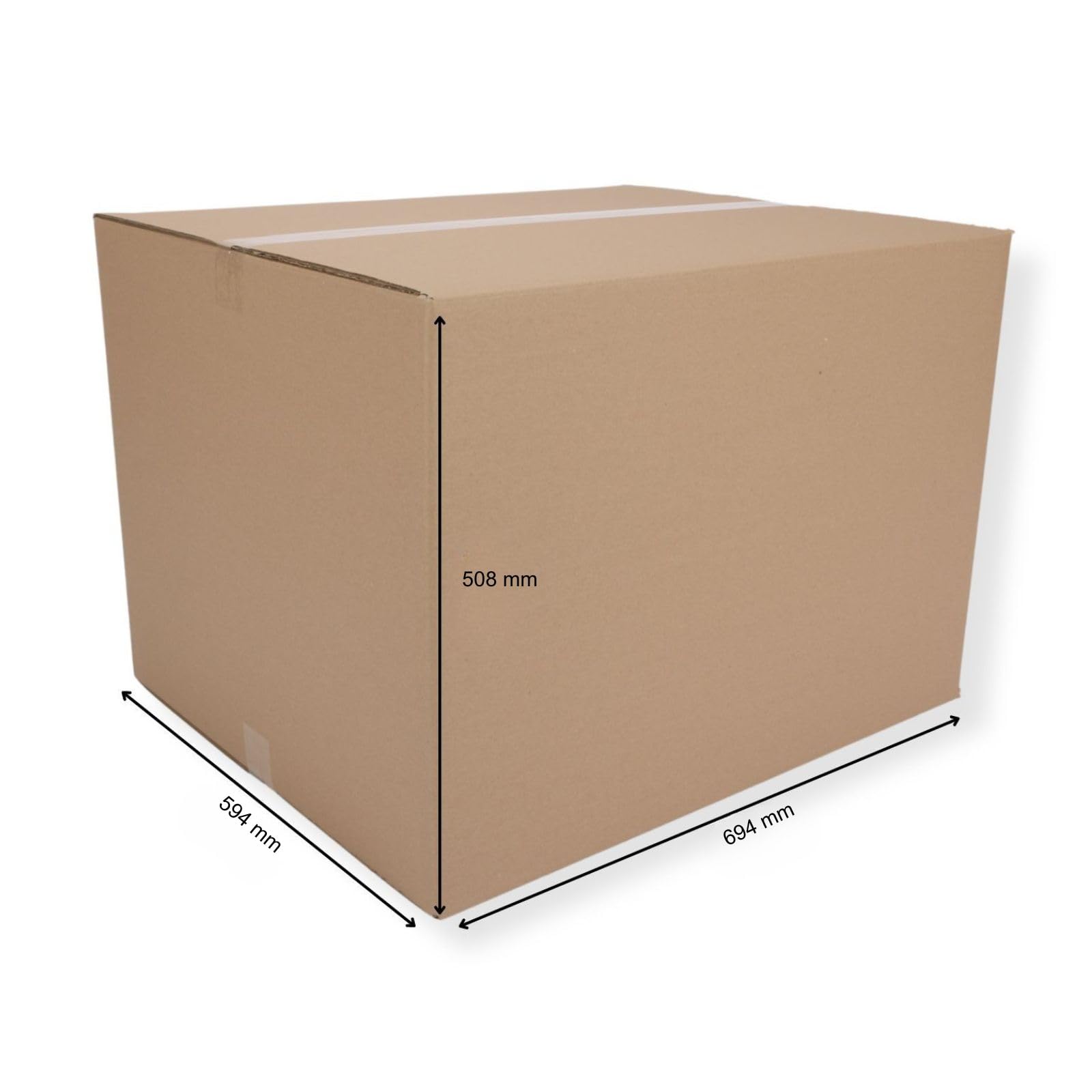 30 St. Faltkarton 700x600x500 2-wellig braun 2.40 BC-Welle Versandverpackung 70x60x50 Umzugs Bücherkartons