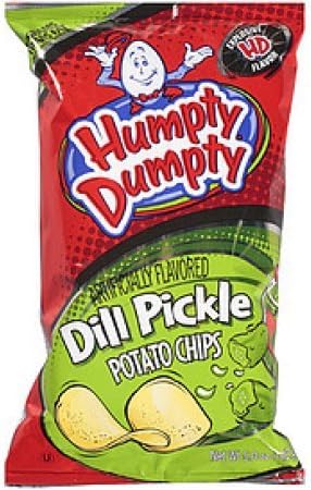 Humpty Dumpty Potato Chips, 7 Ounce, 1 Count (Dill Pickle)