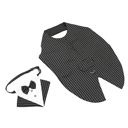 FRCOLOR 1 Conjunto De Terno De Cachorro Smoking Para Cães Grandes Gravata Formal Para Cães Traje De