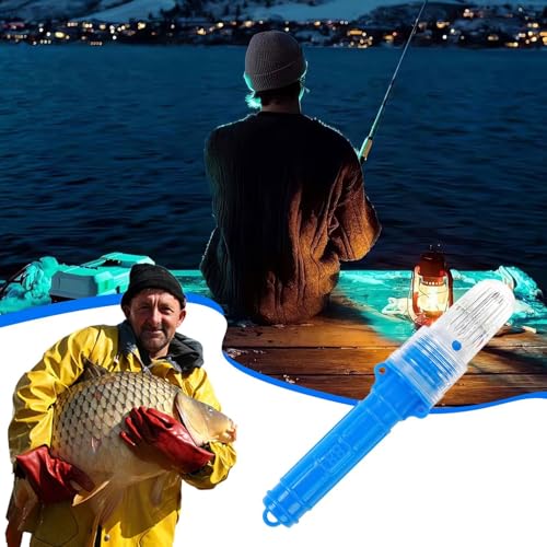LED Flare - Marine Signal Lights | Led Boating Flares Fishing Light | Waterproof Buoy Fish Luring Tool Electronic Day/Night Flare, Safety Kit Visual Signal Light-Controlled Network Mark for Boats - Thumbnail 5