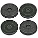 Produktbild spares2go Active Carbon Vent Filter für Belling Dunstabzugshaube Extractor (4 Stück)