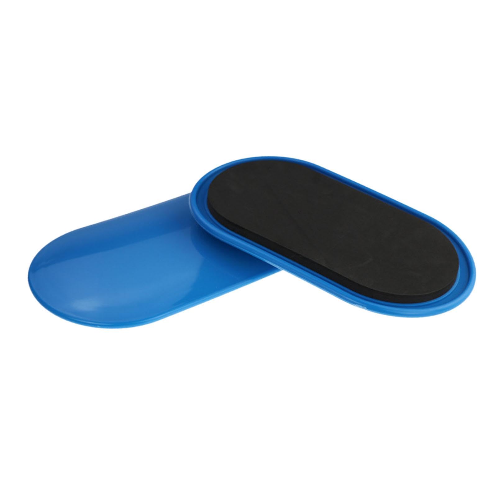STYLEHEAVEN 2Pcs Exercise Core Sliders Travel Abdominal Training Foot Balance Slide Pads Blue-image-12