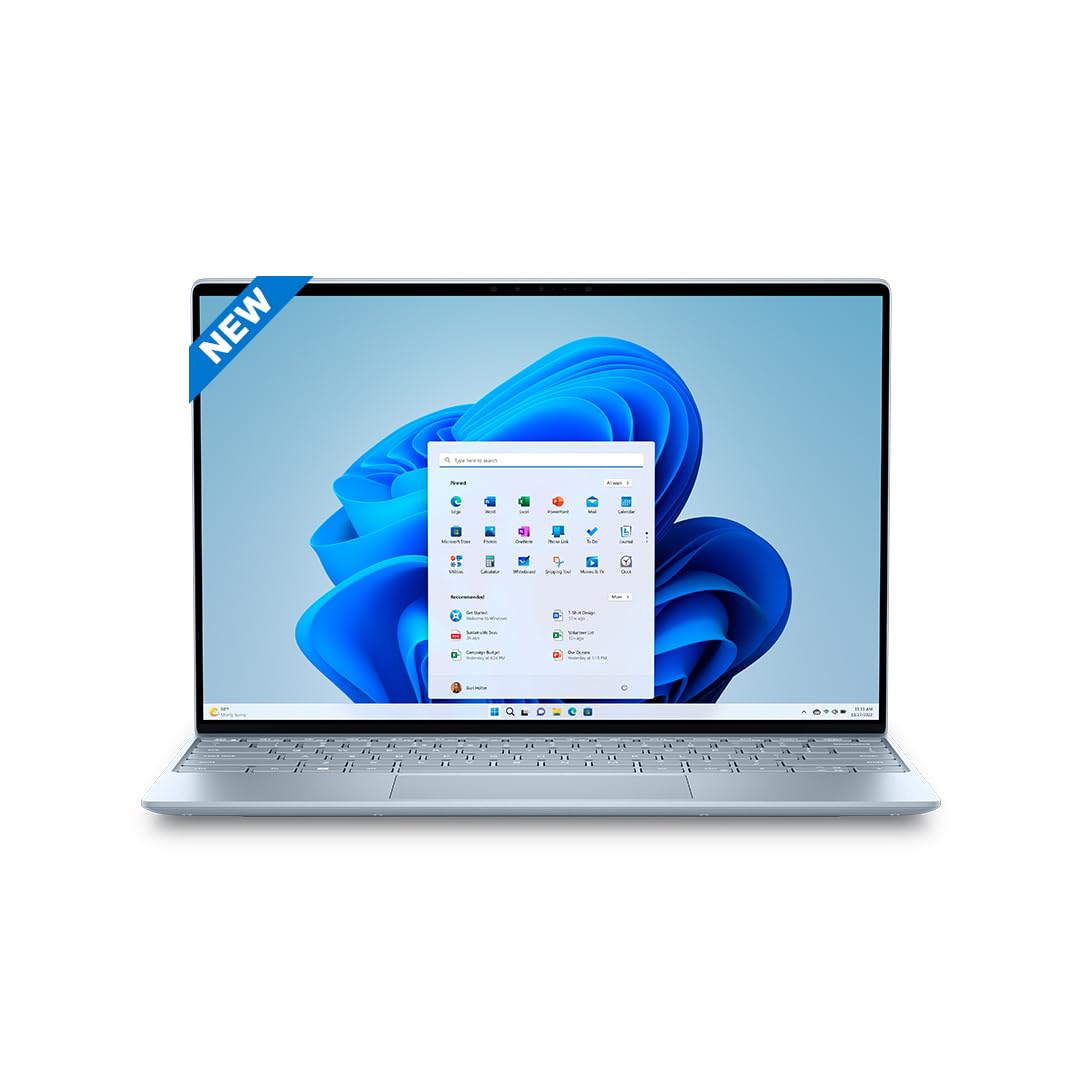 Dell XPS 9315 Laptop, Intel Core i7-1250U Processor, 16GB, 1TB SSD, 13.0" (33.02cm) 3K AR+AS Gorilla Glass 500 nits Touch, XPS Stylus, Win 11 + MSO'21, 15 Months McAfee, Backlit KB + FPR, Sky, 1.25kg