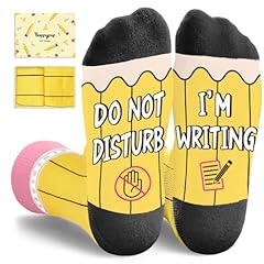 Do Not Disturb I'm Writing Yellow