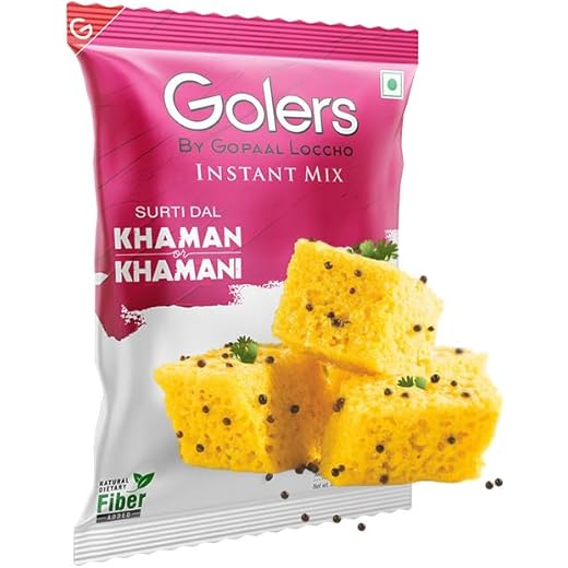 GOLERS Khaman Instant Mix - Quick Breakfast