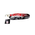 NFL Atlanta Falcons Ombre Lanyard, Black