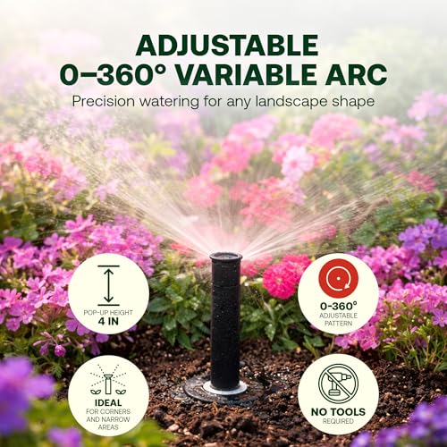 Image of Rain Bird 1804VAN 1800 Series Professional - 4 Inch Pop Up Sprinkler Head