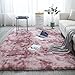 Produktbild Love House Super Weich Teppich Hochflor, Flauschig Shaggy Teppiche, Langflor rutschfest teppiche modern für Wohnzimmer Schlafzimmer Kinderzimmer Flur läufer Teppich-rosa 160x230cm(63x91inch)