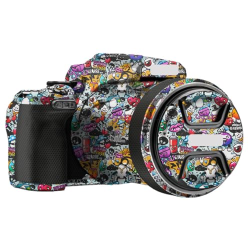 COOLPIX P1100 ���h�~�J�����X�L�����b�v�X�e�b�J�[ �r�j�[���ی�t�B���� �{�f�B�v���e�N�^�[ �R�[�g�f�J�[���J�o�[ �ɓK������Nikon COOLPIX P1100�p(�O���t�B�e�B�z���C�g)
