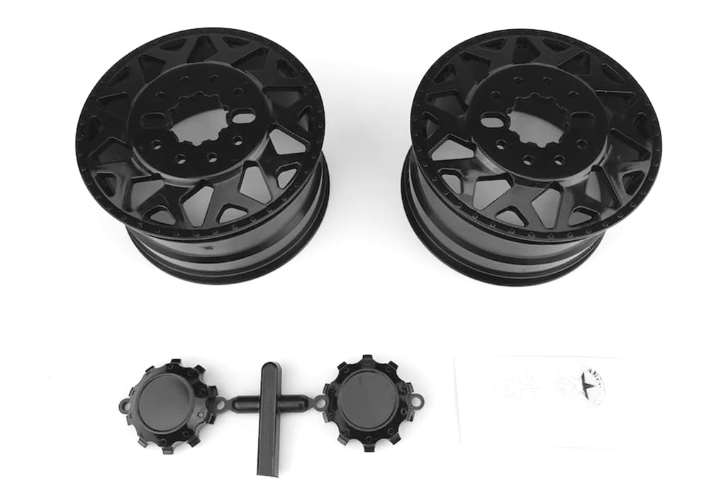 CEN Racing CD0603 American Force H01 Contra Wheels (Black w/Black Cap) for DL-Series F450 SD