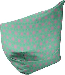 Stylish Green/Pink Bean Bag Chair Size 86