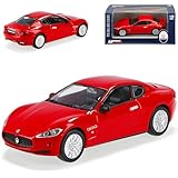 Maseratti Gran Turismo GT Coupe Rot 2007-2019 1/43 Mondo Motors Modell Auto