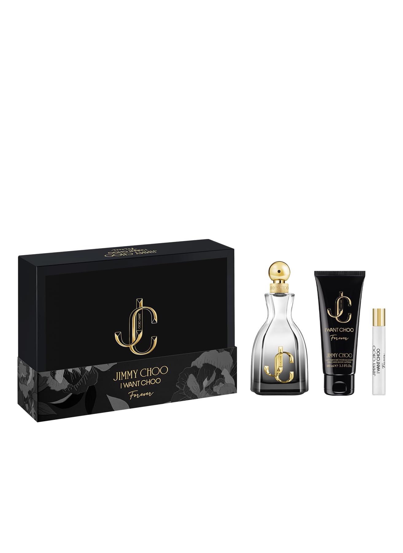 Jimmy Choo I Want Choo Forever 3Pc Women Set (Hard Box)