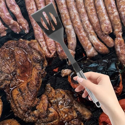 Set de 3 herramientas para parrilla de acero inoxidable miniatura 5
