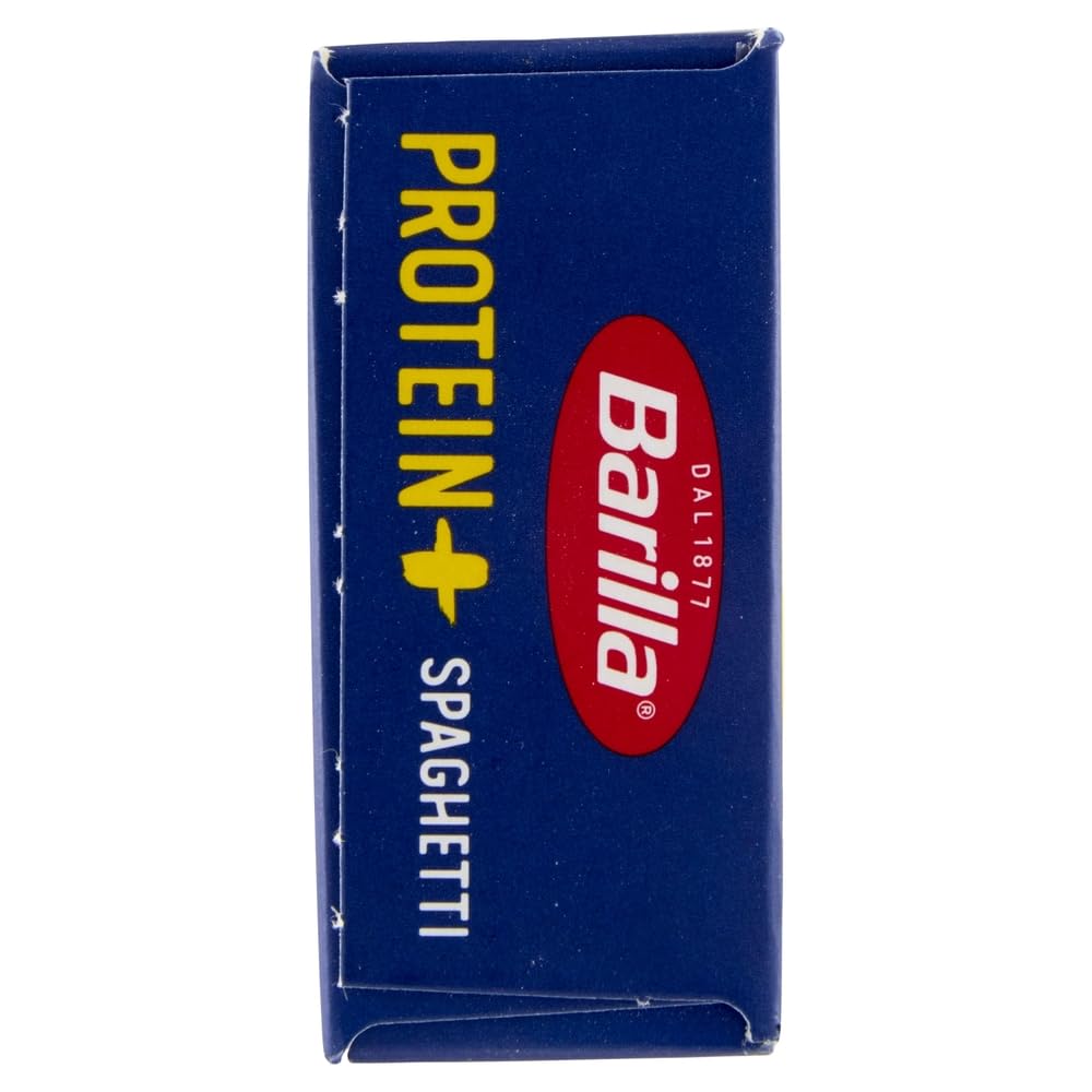 Barilla Protein+ Pasta Spaghetti – 24×400g / mit 20 g Protein/100g, pflanzlich, bronzegeschnitten, al dente Genuss + Beni Culinari Kostenloser Schlüsselanhänger