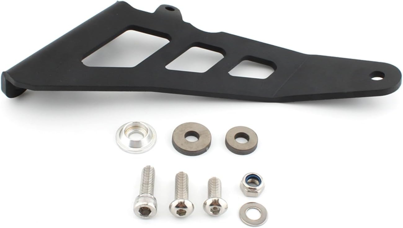 Motorcycle Aluminum Exhaust Pipe Hanger Bracket Muffler Pipe Support Guard Holder Compatible with KAWASAKI Ninja 400 NINJA400 Z400 2018-2024