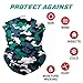 Sojourner Neck Gaiter, Bandana, Buff (9 Pack) - Face Cover for Men, Women, and Teens - Neck Warmer UV Sun Protection Gator (Camouflage Series)