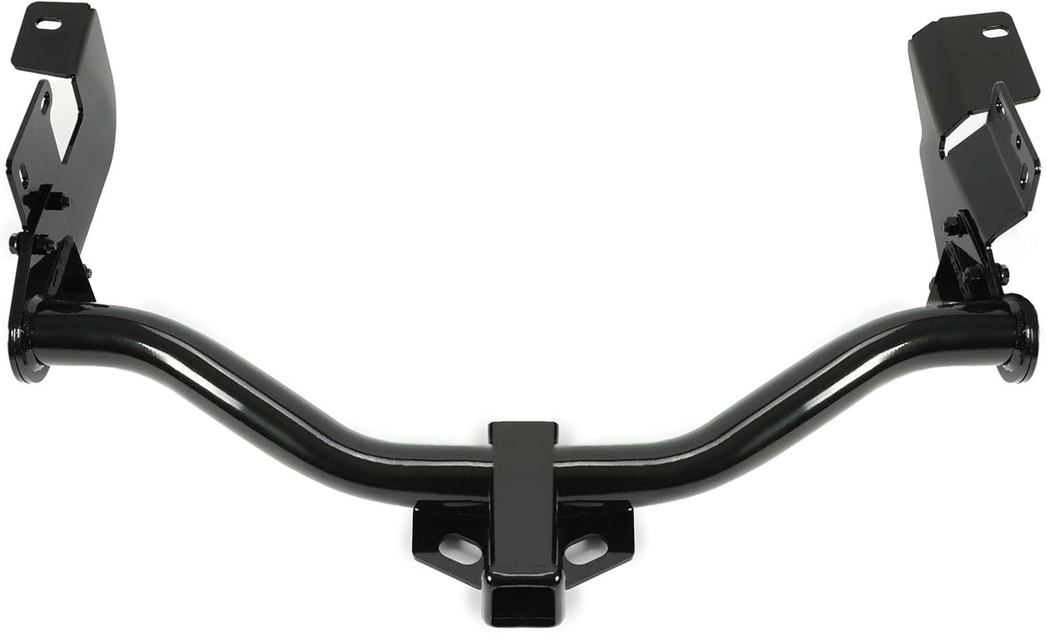 for Ford for Escape 2005-2012,for Mazda for Tribute 2005-2006 2008-2011 Class 3 Trailer Hitch 2" Gloss Black Steel 42.52" X 26.38" X 9.45"-Size Powder Coated 350 Lb-Tongue Weight