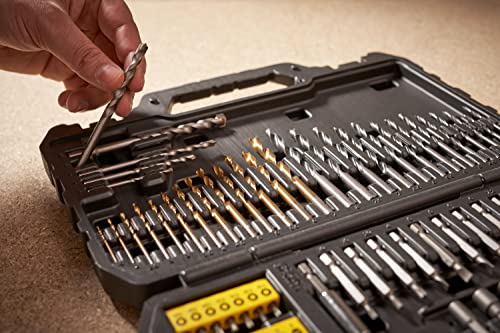 Stanley Fatmax 100-Teiliges Bit- und Bohrer-Set STA88548 Mit Gängisten Schrauberbits für Holz, Stein und Metall… – Ansicht 6