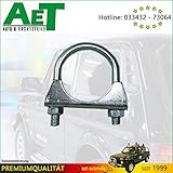  Schelle M8 / 48mm Endschalldämpfer & Vorschalldämpfer