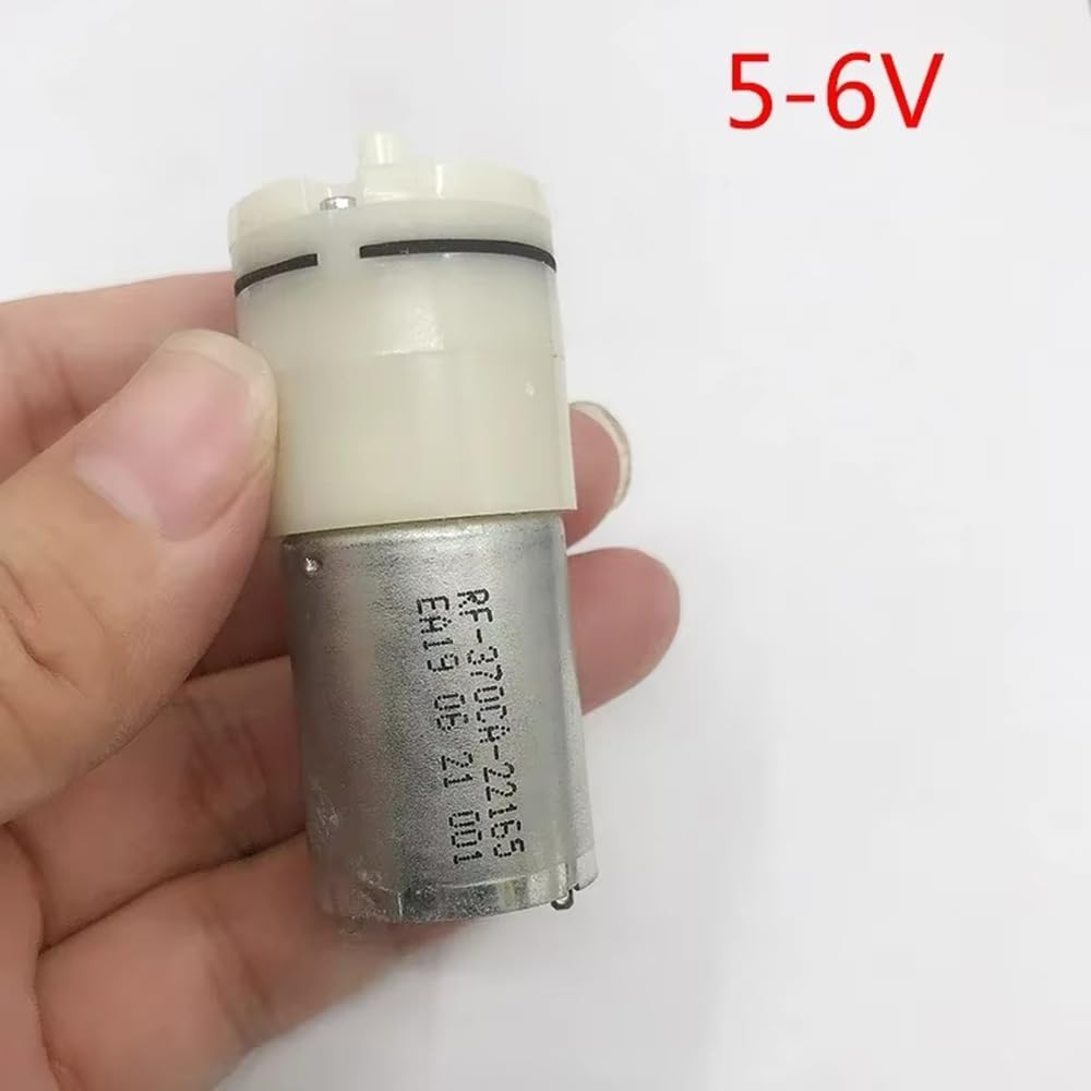 Pompa silnikowa 370, DC 3-24 V mikro mini pompa próżniowa do akwarium, pompa kontroli przepływu tlenu, cyrkulacja wody i filtracja