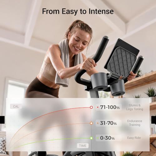 CURSOR Exercise Bike,Magnetic Stationary Bikes for Home,0-100 Resistance - image 6