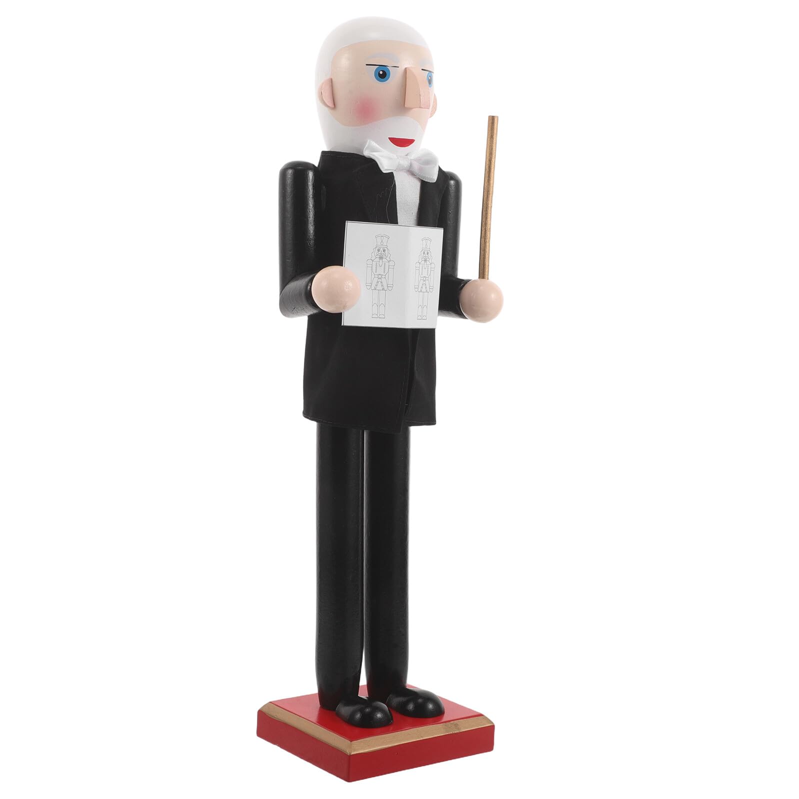 Casse-Noisette Professeur en Bois : Fini les Décorations de Noël Banales et Sans Âme