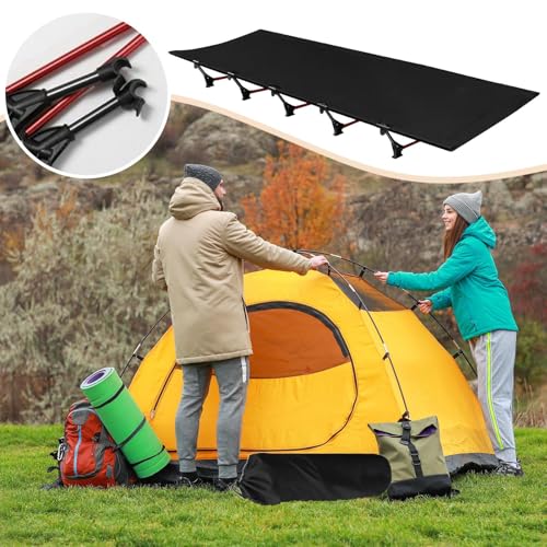 Lit de camping pliable avec surface de couchage pour chambre d'amis - 2