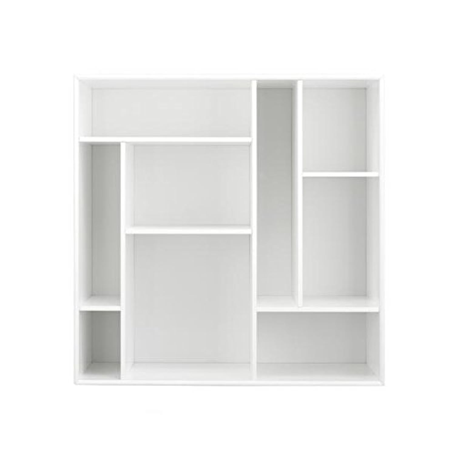 APRODZ Berlin Sheesham Solid Wood Book Shelf Wooden Book Rack for Study Room Book Organizer Cabinet for Library Bedroom, Living Room, Office Bookshelf (White)-image-21
